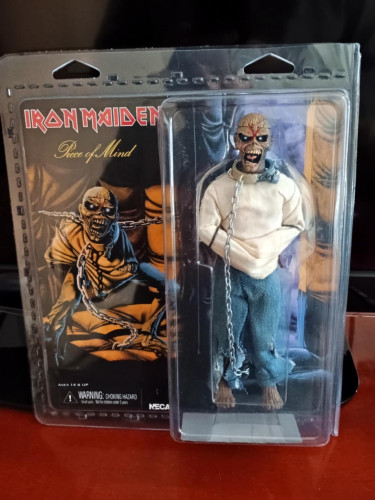 NECA Iron Maiden Eddie (Piece Of Mind) 8" Clothed Action Figure - Iron Maiden - #