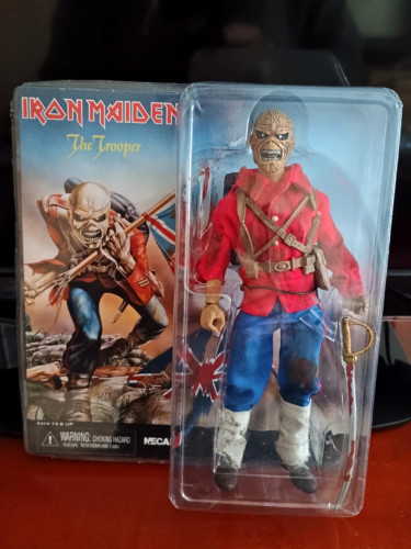 NECA Iron Maiden Eddie (The Trooper) 8" Clothed Action Figure - Iron Maiden - #