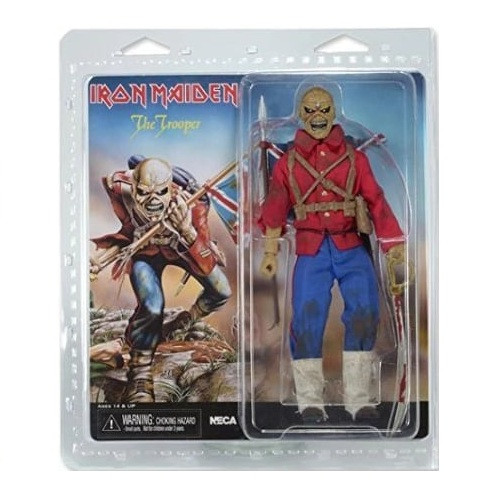 NECA Iron Maiden Eddie (The Trooper) 8" Clothed Action Figure - Iron Maiden - #