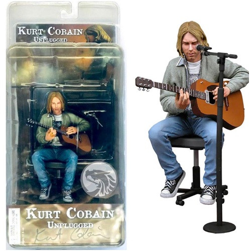 Neca Nirvana Kurt Cobain Mtv 1993 Unplugged Action Figure-MTV Unplugged-