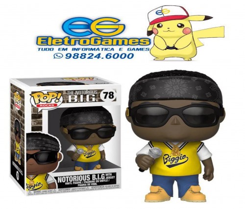 Funko Pop Notorious B.i.g With Jersey - The Notorious B.I.G - #78