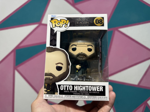 Novo Funko Pop Otto Hightower House Of The Dragon #08 - Produto Original
