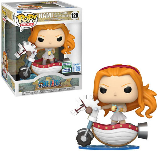 Funko Pop Nami With White Hobby Horse-One Piece-128