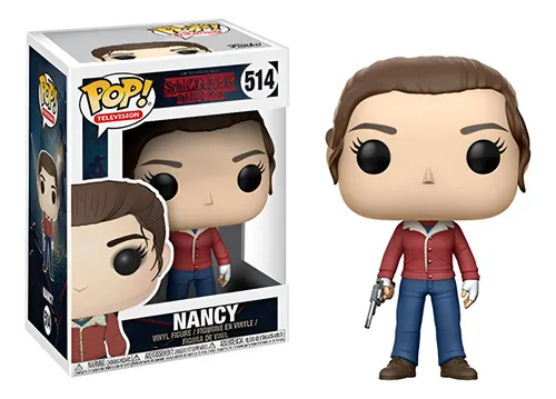 Funko Pop Stranger Things - Nancy 1 Temporada Stranger Things #514 - Produto Original