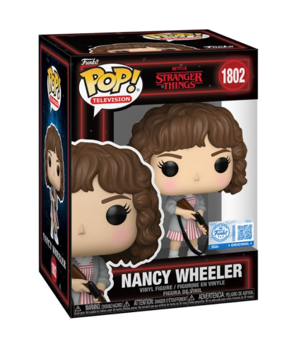 Funko Pop Nancy Wheeler #1802 - Special Edition Netflix Stranger Things #1802 - Produto Original