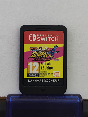Naruto Shippuden Ultimate Ninja Storm 4 Switch Usado Mídia Física Europeu(sem Caixa) - Nintendo Switch - #