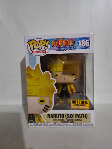 Naruto Six Path  ( Hot Topic ) Naruto Shippuden #186 - Produto Original