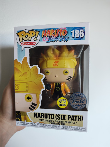 Naruto Six Path #186 Funko Pop Exclusive Glow In The Dark-Naruto Shippuden-186
