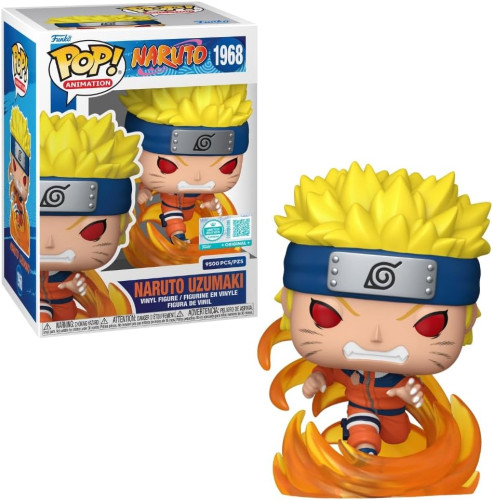 Naruto Uzumaki 1968 Funko Pop Original Edição Limitada Supreme 9500 peças Shippuden-Naruto Shippuden-1968