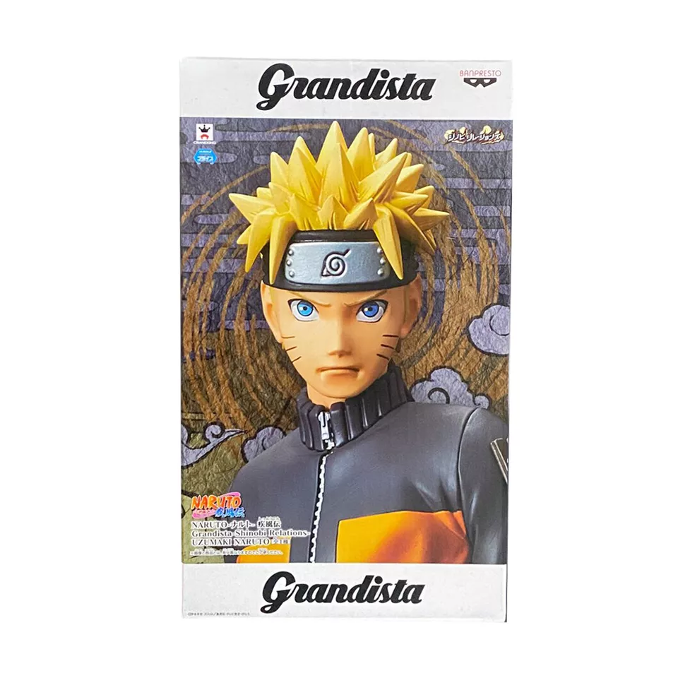 Action Figures Naruto Uzumaki Grandista 27cm-Naruto Shippuden-