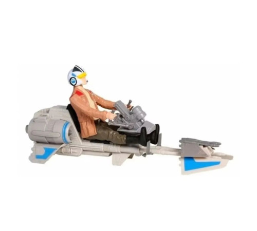 Action Figures Nave Star Wars Speeder Bike e Poe Dameron - B3918 - Stars Wars - #