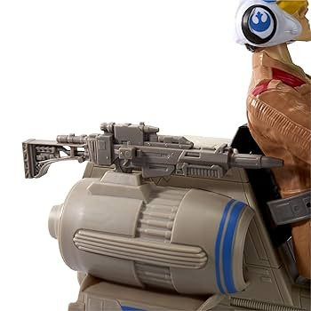 Action Figures Nave Star Wars Speeder Bike e Poe Dameron - B3918 - Stars Wars - #