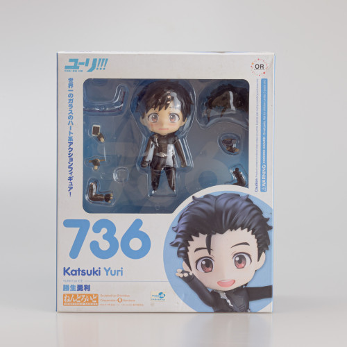 Nendoroid #736 Katsuki Yuri Orange Rouge Yuri!!! On ICE # - Produto Original