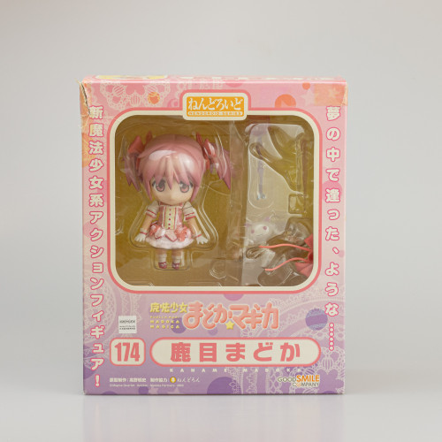 Nendoroid Madoka Kaname e Kyuubey #174 Good Smile Company Mahou Shoujo Madoka Magica # - Produto Original