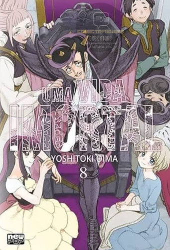 Manga Uma Vida Imortal Vol 08 Lacrado-Uma Vida Imortal-8