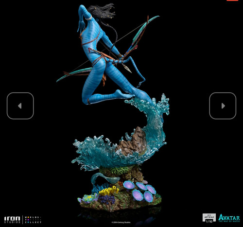 Action Figures Neytiri Avatar The Way of Water Iron Studios - AVATAR The Way Of Water - #