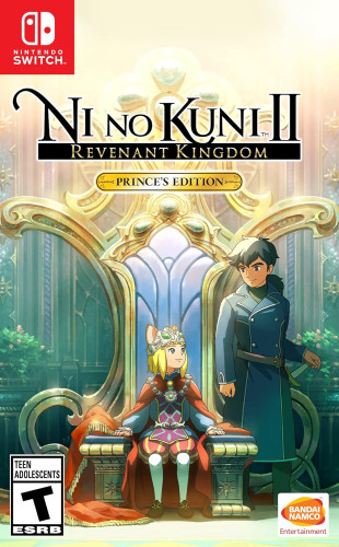 Ni No Kuni II Revenant Kingdom Princess Edition Switch Lacrado Mídia Física Americano-Nintendo Switch-
