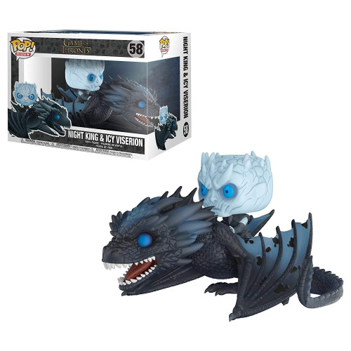 Night King & Icy Viserion (leia Descrição) Game Of Thrones #58 - Produto Original