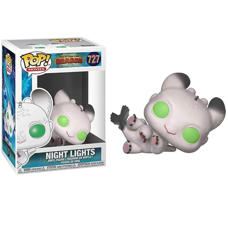 Night Lights 727 Como Treinar Seu Dragão - How To Training Your Dragon - #727 FUNKO POP #727 - Produto Original