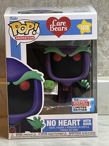 Funko Pop No Heart With Book - Coração ♥️ Gelado - Ursinhos Carinhosos - Exclusivo --Care Bears-1416