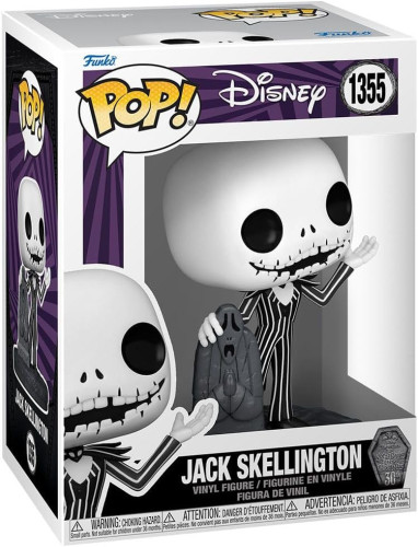 Funko Pop O Estranho Mundo De Jack - Jack Skellington Com LÁpide - O Estranho Mundo De Jack - #1355