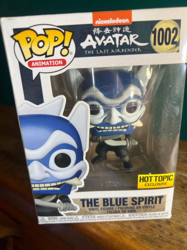 Funko Pop O Espirito azul Avatar: The Last Airbender #1002 - Produto Original