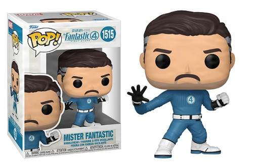 Funko Pop - The Fantastic 4/O Quarteto Fantastico - Mister Fantastic 1515-Marvel Avengers-1515