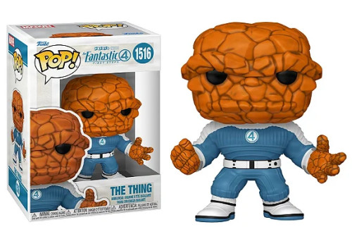 Funko Pop - The Fantastic Four/o Quarteto Fantastico - The Thing 1516 - Marvel Avengers - #1516 FUNKO POP #1516 - Produto Original