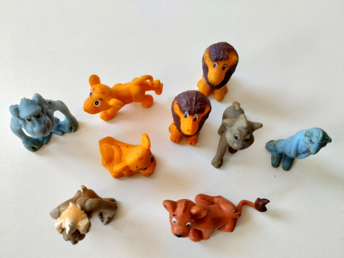 Action Figures O Rei Leão, coleção do Kinder Ovo - O Rei Leão - #