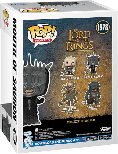 Funko Pop O Senhor dos Anéis Mouth of Sauron - Senhor Dos Anéis - #1578
