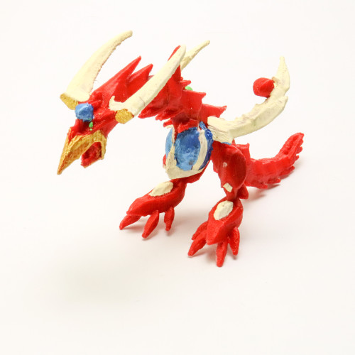Odd-Eyes Pendulum Dragon – Yu-Gi-Oh! ARC-V – Miniatura Impressa em 3D Yu-Gi-Oh! # - Produto Original