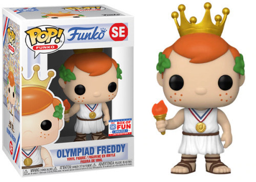 Olympiad Freddy exclusivo Box of Fun 2021 Funko #1 - Produto Original