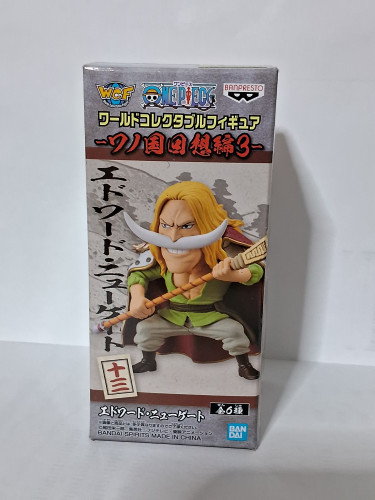 Action Figures One Piece WCF Barba Branca Banpresto-Animation One Piece-