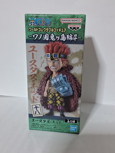 Action Figures One Piece WCF Eustass Kid Banpresto-Animation One Piece-