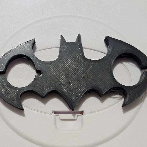 Placas e Quadros Decorativos Organizador de fio 3D Batman - Batsinal Batman # - Produto Original