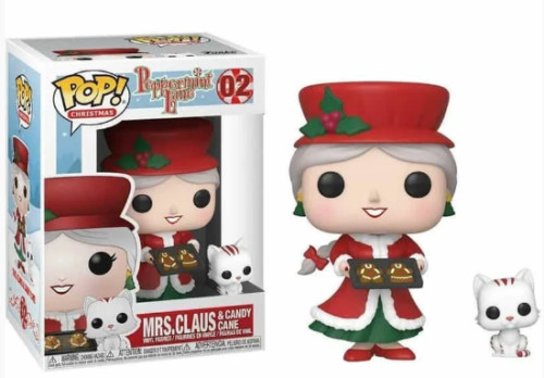 Original - Funko Pop Christmas Mrs. Claus & Candy Cane #02 Funko POP! #0 - Produto Original