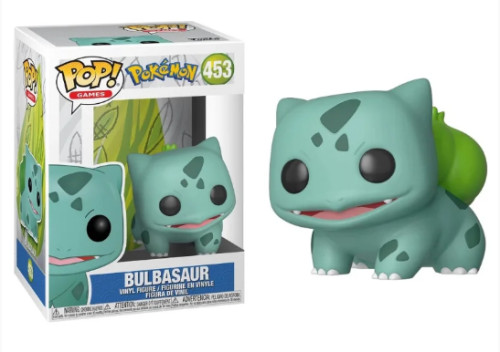 Original - Funko Pop Pokemon Bulbasaur #453 Funko POP! #0 - Produto Original
