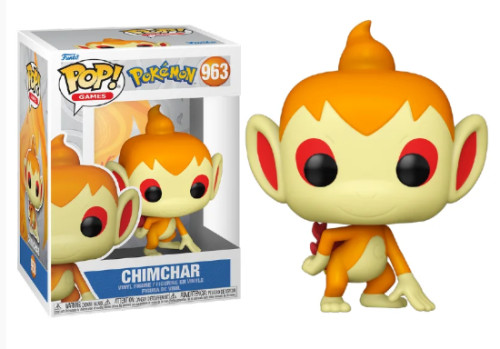 Original - Funko Pop Pokemon Chimchar #963 Funko POP! #0 - Produto Original