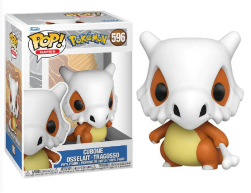 Original - Funko Pop Pokemon Cubone #596 Funko POP! #0 - Produto Original