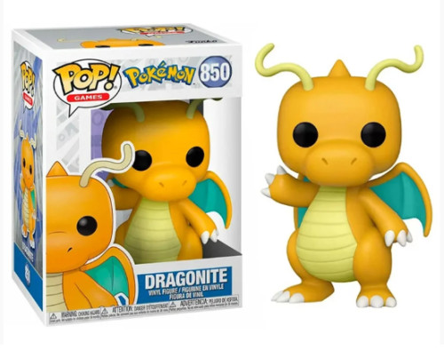 Original - Funko Pop Pokemon Dragonite #850 Funko POP! #0 - Produto Original