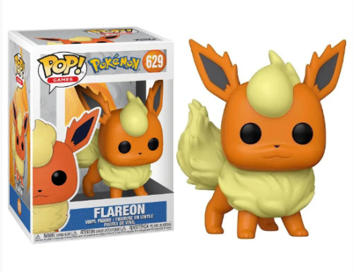 Flareon Pokemon #629 - Produto Original