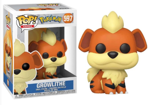 Original - Funko Pop Pokemon Growlithe #597 Funko POP! #0 - Produto Original