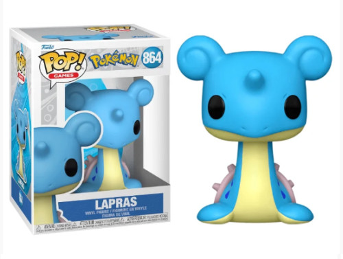 Original - Funko Pop Pokemon Lapras #864 Funko POP! #0 - Produto Original