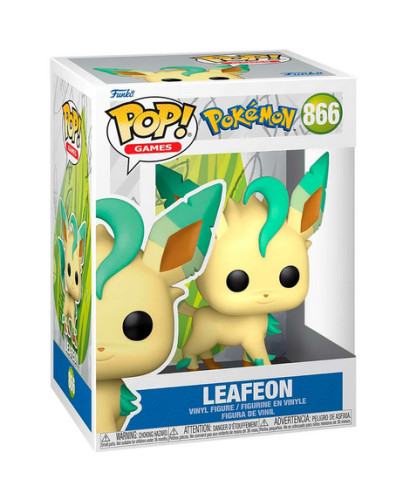 Original - Funko Pop Pokemon Leafeon #866 Funko POP! #0 - Produto Original