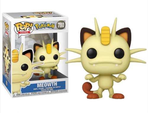 Original - Funko Pop Pokemon Meowth #780 Funko POP! #0 - Produto Original