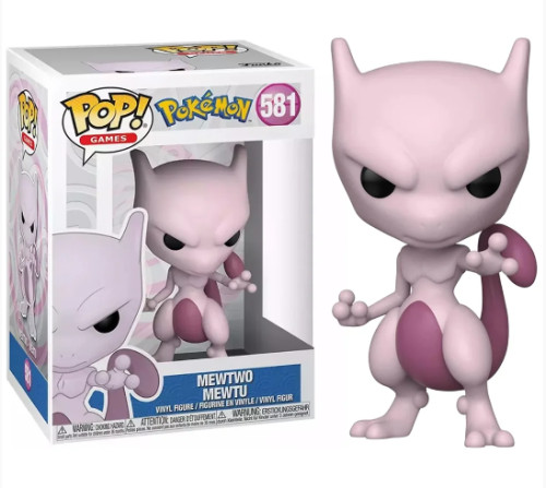 Original - Funko Pop Pokemon Mewtwo #581 Funko POP! #0 - Produto Original