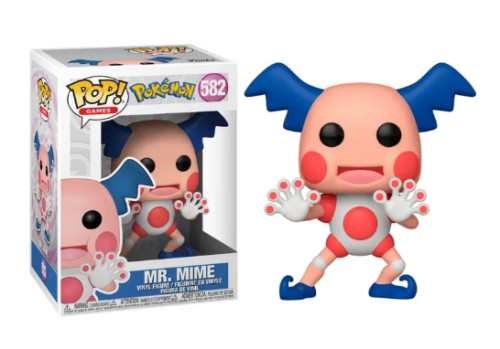 Original - Funko Pop Pokemon Mr. Mime #582 Funko POP! #0 - Produto Original