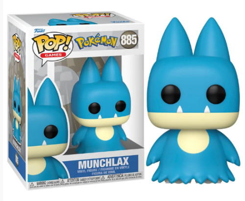 Original - Funko Pop Pokemon Munchlax #885 Funko POP! #0 - Produto Original