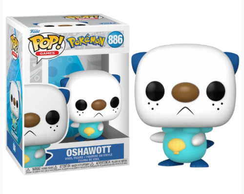 Original - Funko Pop Pokemon Oshawott #886 Funko POP! #0 - Produto Original