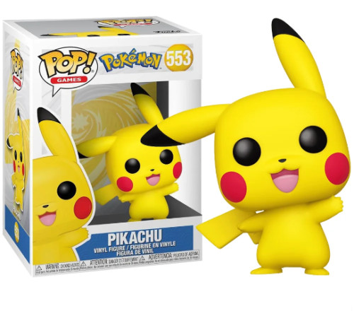 Original - Funko Pop Pokemon Pikachu #553 Funko POP! #0 - Produto Original